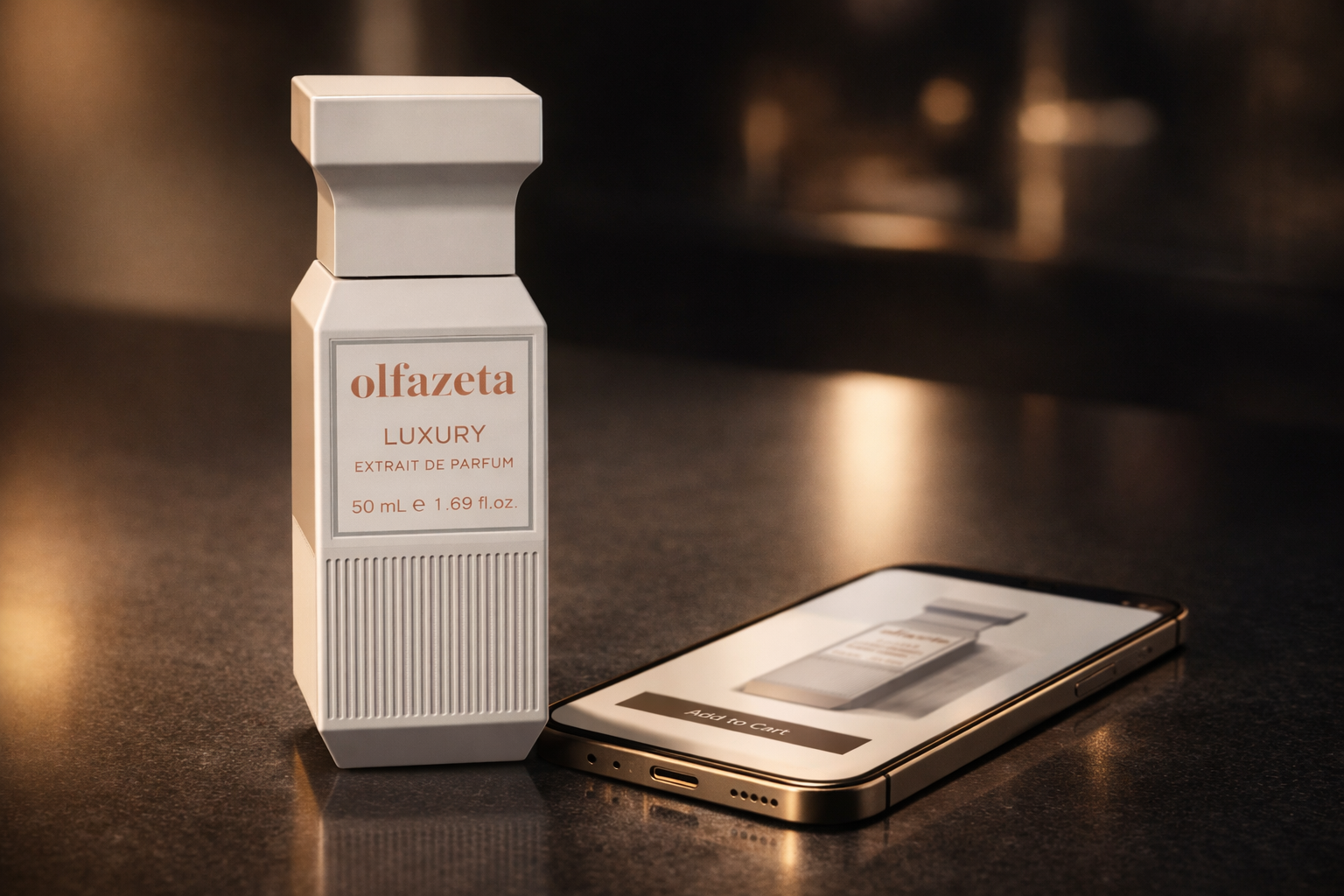 Commander un parfum Chogan depuis votre téléphone